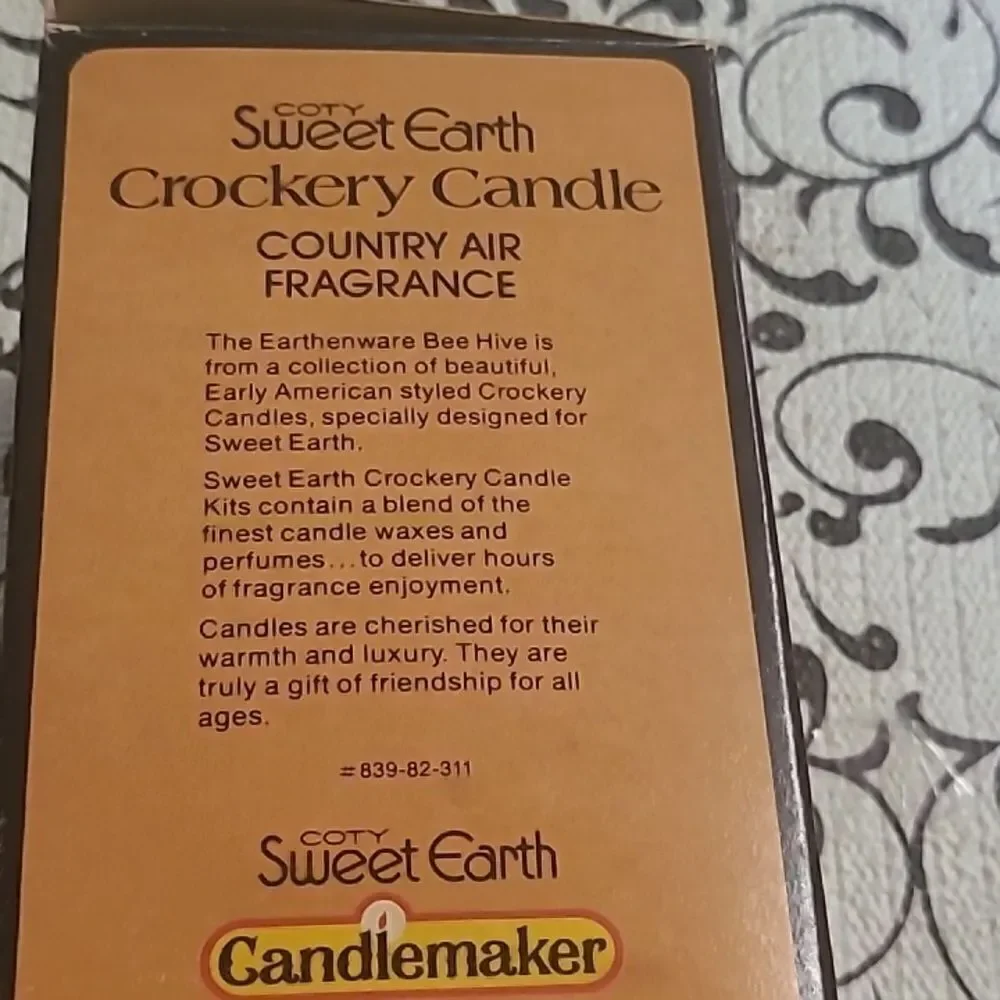 Sweet Earth Crockery Candle Set